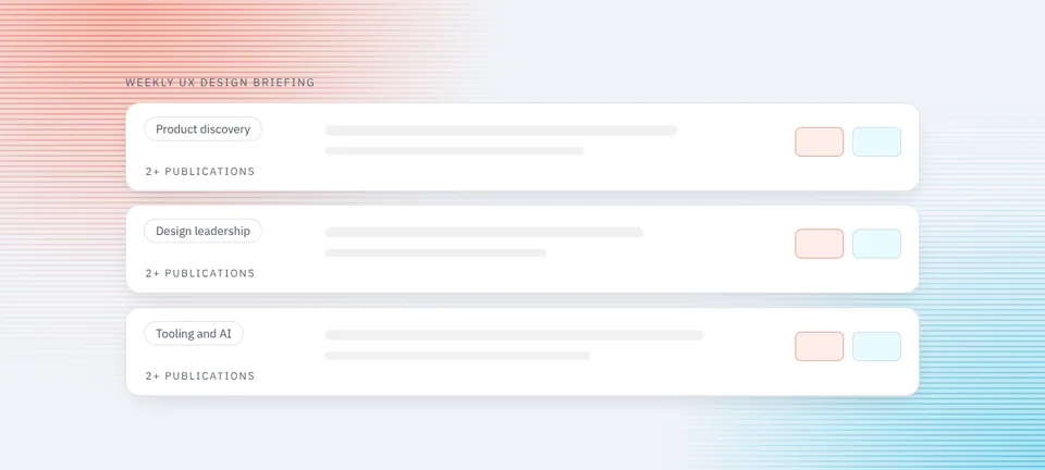 Three briefing rows, each with a topic label, a question and two columns for where publications agree and split