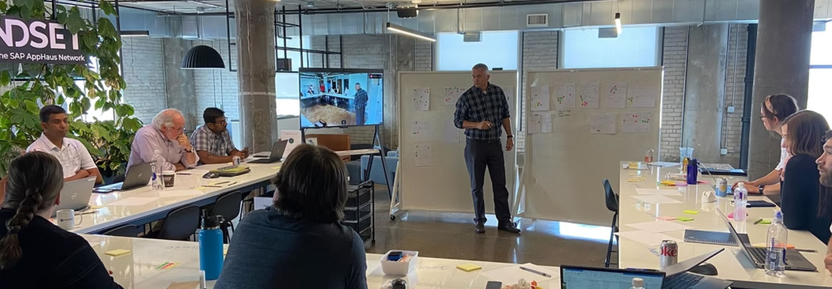 Design workshop session at Mindset Consulting's SAP AppHaus